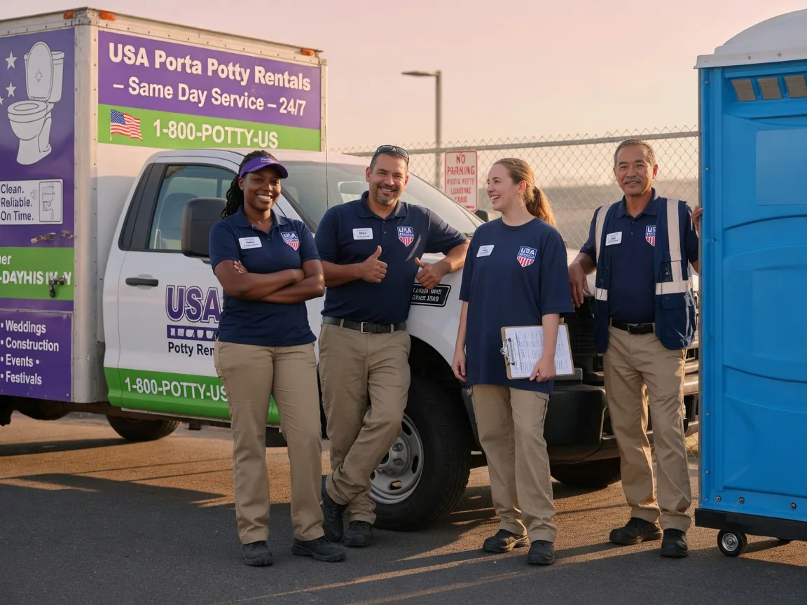 Porta Potty Rental company in La Monte, MO