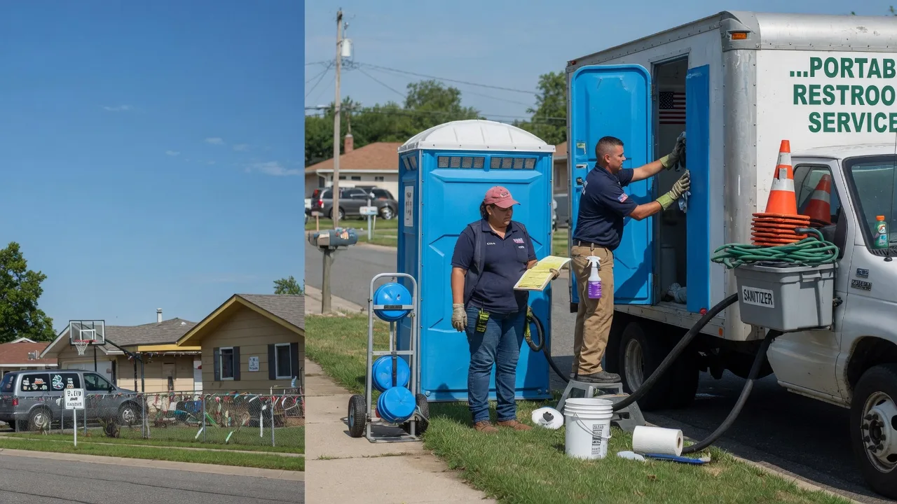 Portable Toilet Rental in La Monte, MO near me